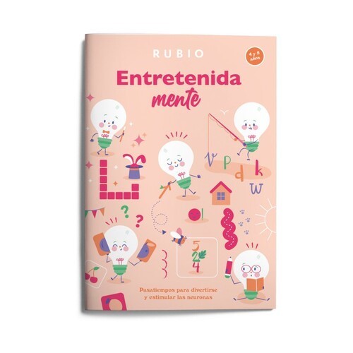 ENTRETENIDAMENTE. PASATIEMPOS PARA DIVERTIRSE Y ESTIMULAR LAS NEURONAS (4 - 5 AÑ