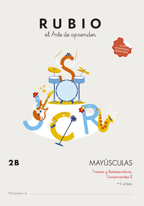 MAYÚSCULAS RUBIO 2B