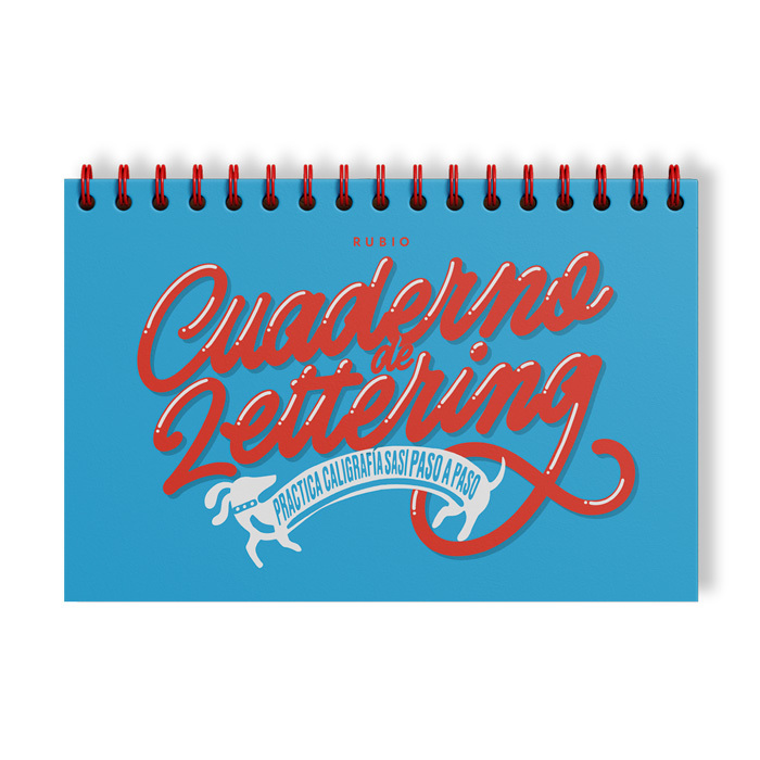 CUADERNO DE LETTERING. PRACTICA CALIGRAFÍA SASI PASO A PASO