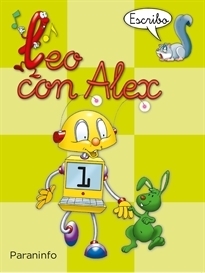 LEO CON ALEX. ESCRITURA 1. PAUTA (EDUCACIÓN INFANTIL)