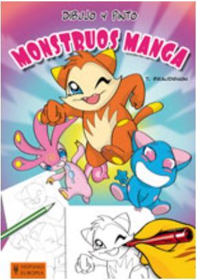 DIBUJO Y PINTO MONSTRUOS MANGA