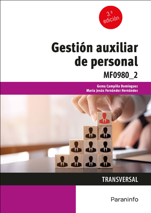 GESTIÓN AUXILIAR DE PERSONAL - MF0980_2 3ª ED.