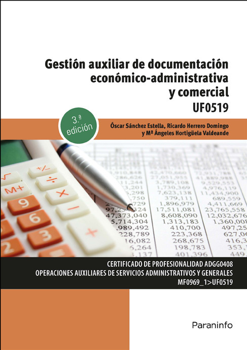 GESTIÓN AUXILIAR DE DOCUMENTACIÓN ECONÓMICO-ADMINISTRATIVA Y COMERCIAL