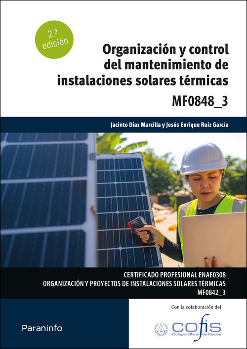 ORGANIZACION Y CONTROL DEL MANTENIMIENTO DE INSTALACIONES SOLARES TERMICAS