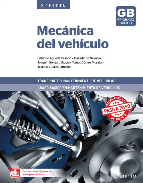 MECANICA DEL VEHICULO 3.ª EDICION 2025