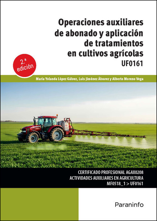 OPERACIONES AUXILIARES DE ABONADO Y APLICACION DE TRATAMIENTOS EN CULTIVOS AGRIC