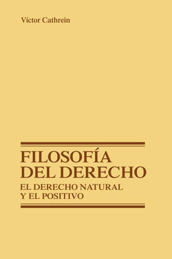 FILOSOFÍA DEL DERECHO