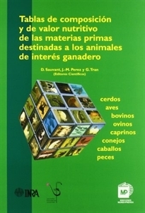 TABLAS DE COMPOSICIÓN Y DE VALOR NUTRITIVO DE LAS MATERIAS PRIMAS DESTINADAS A LOS ANIMALES DE INTER