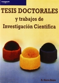 TESIS DOCTORALES Y TRABAJOS DE INVESTIGACIÓN CIENTÍFICA