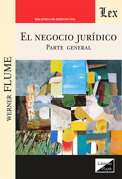 NEGOCIO JURÍDICO. PARTE GENERAL