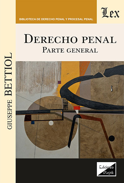 DERECHO PENAL. PARTE GENERAL